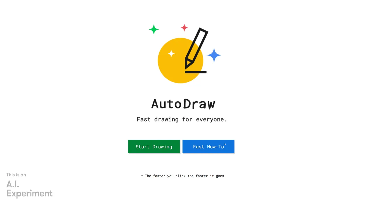 Screenshot of AutoDraw