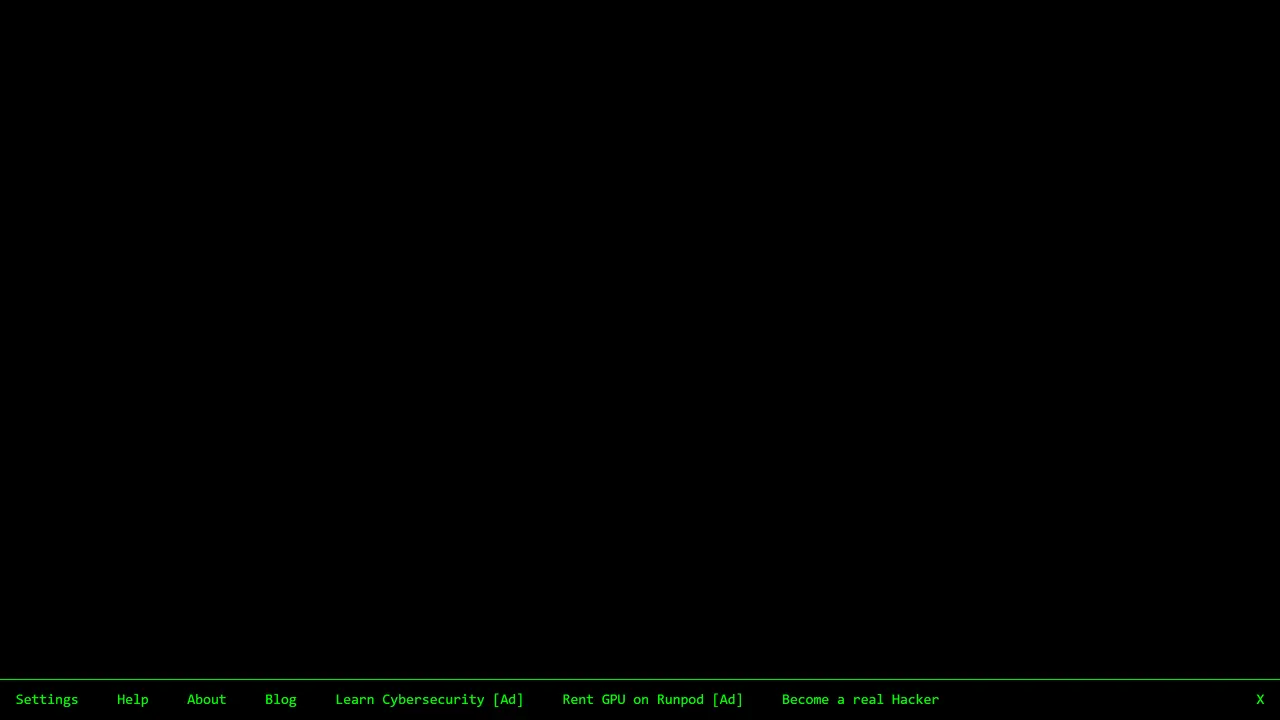 Screenshot of Hacker Typer