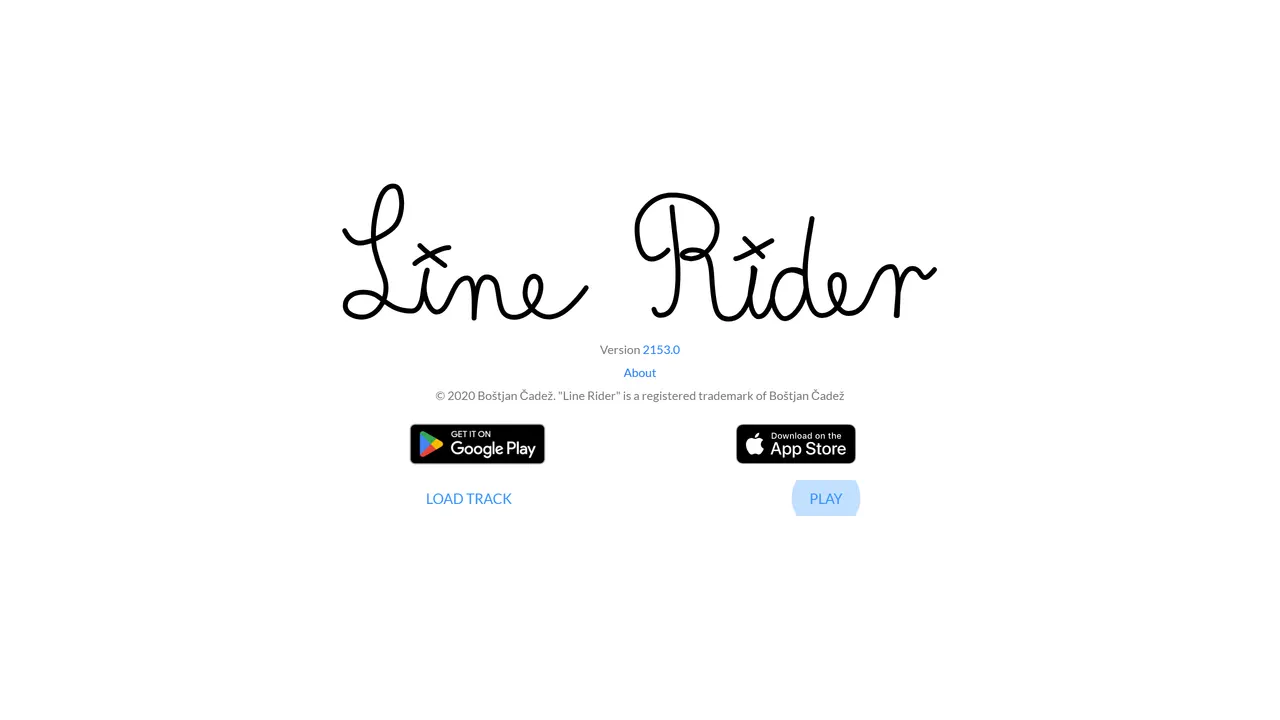 Screenshot of Line Rider