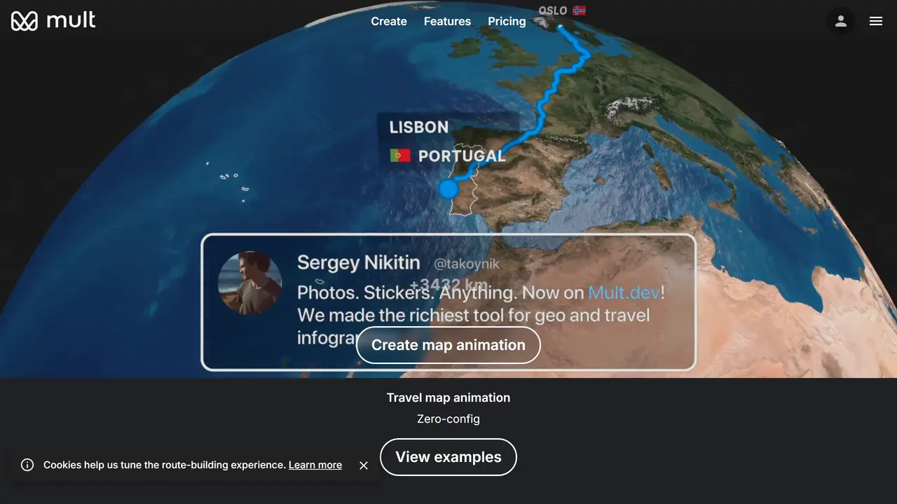 Screenshot of Mult.dev
