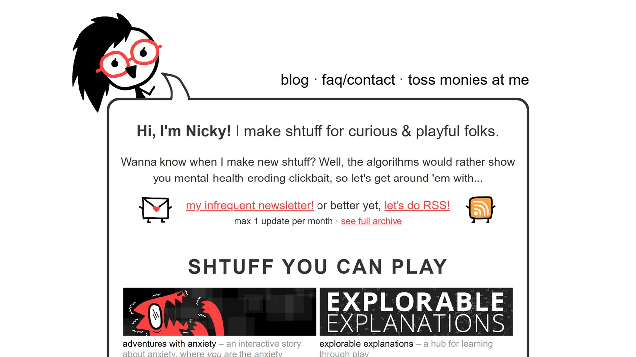 Screenshot of Nicky Case