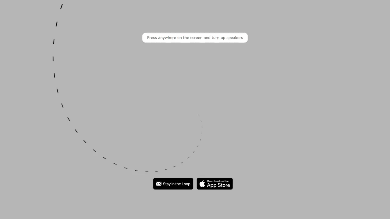 Screenshot of Patatap