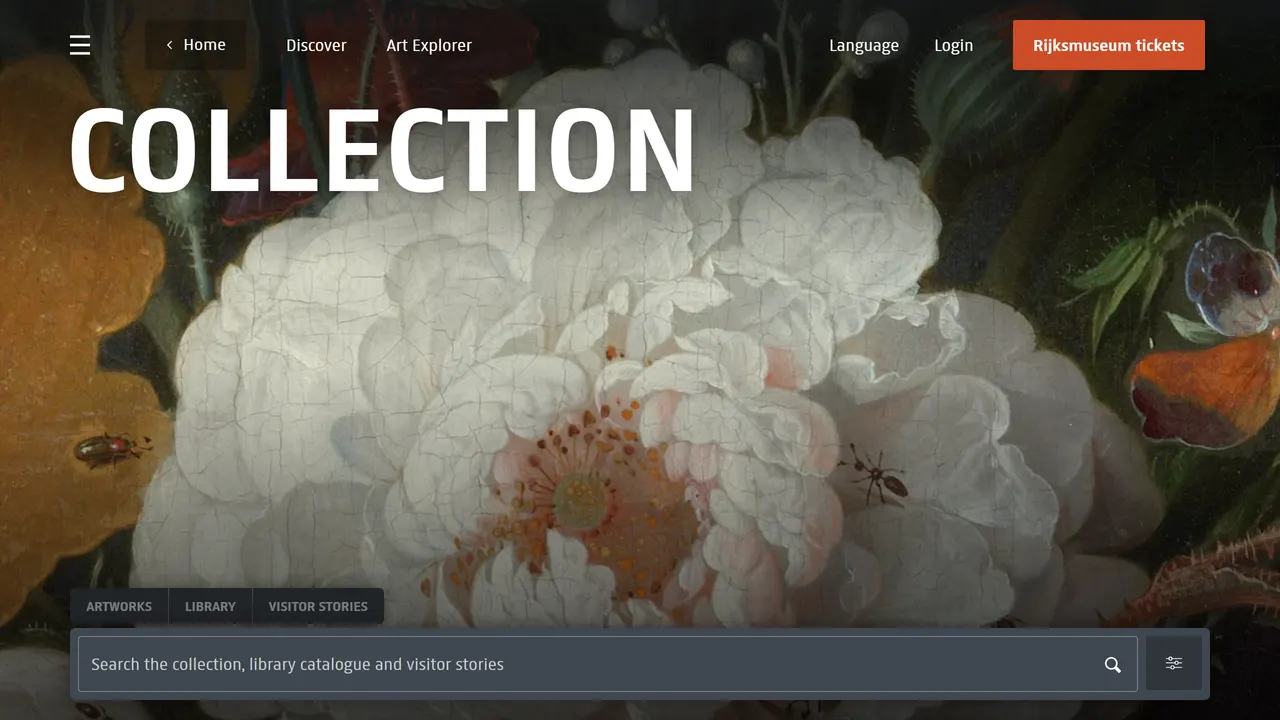 Screenshot of Rijksstudio