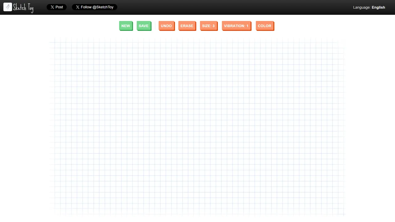 Screenshot of Sketch Toy