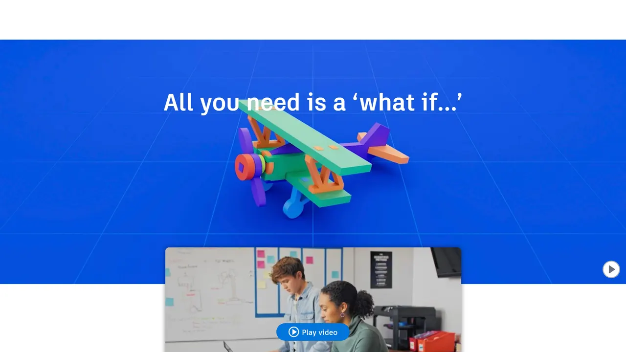 Screenshot of Tinkercad