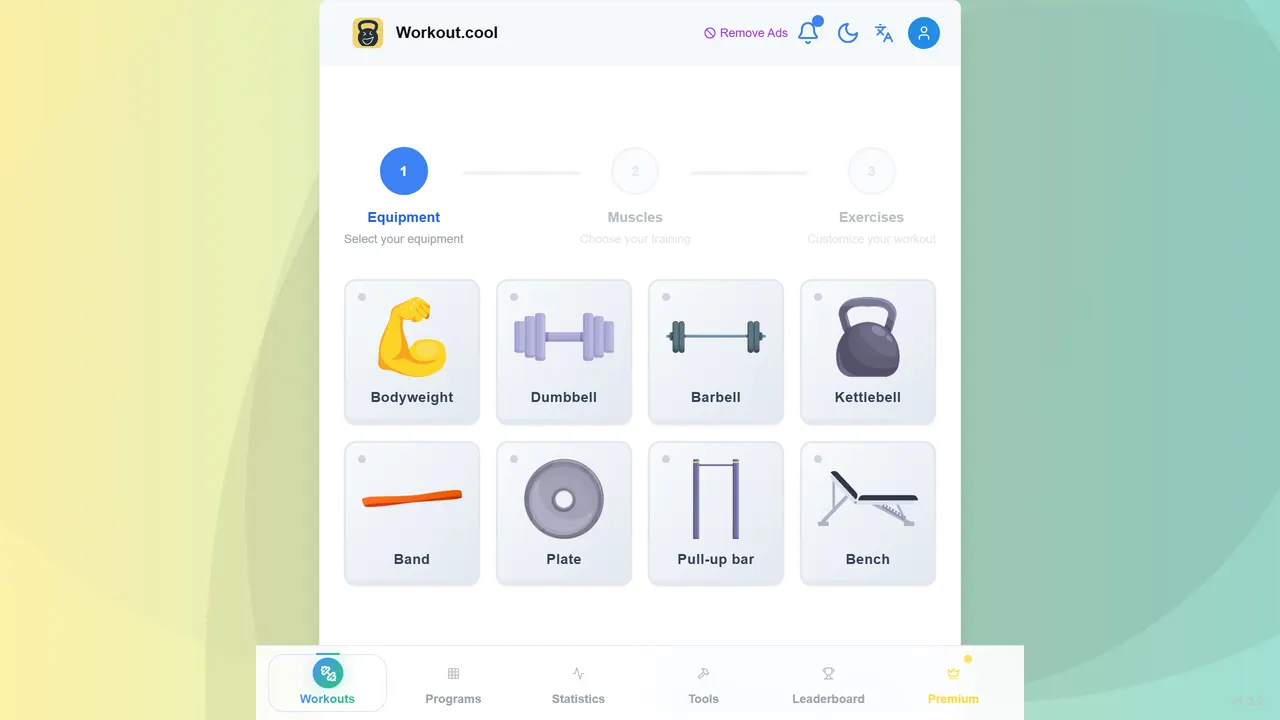 Screenshot of Workout Cool
